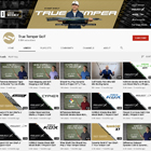 True Temper Golf Youtube Page - Banner & Videothumbnails