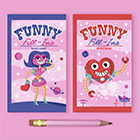 Funny Fill-Ins Word Game Valentines Graphics/Packaging