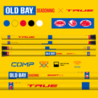 Old Bay Seasoning x TRUE Attack Handle Graphics