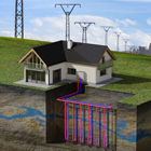 Residential Geothermal Heat Pump Proposal Concept Diagrams