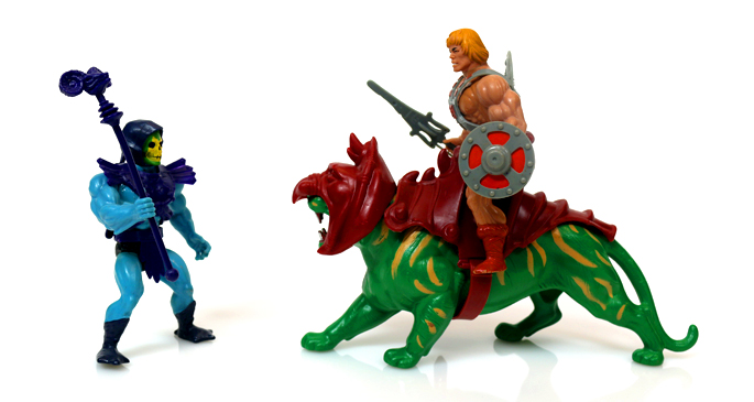 He-Man and Battle Cat vs. Skeletor