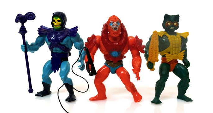 Skeletor, Beast Man and Mer-Man